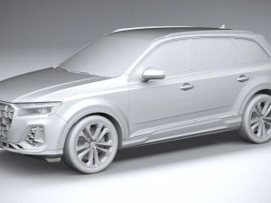 Audi Q7 2025 3D Model