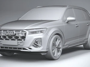 Audi Q7 2025 3D Model
