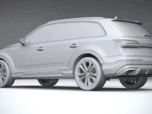 Audi Q7 2025 3D Model