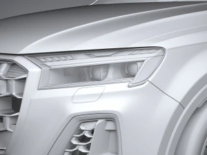 Audi Q7 2025 3D Model