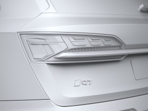Audi Q7 2025 3D 模型
