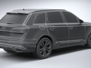 Audi Q7 2025 3D Model