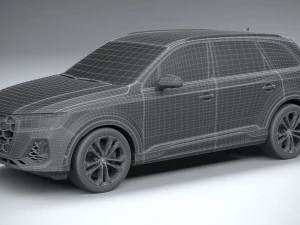 Audi Q7 2025 3D Model