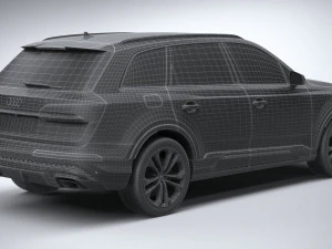Audi Q7 2025 3D Model