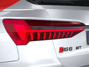 Audi RS6 Avant GT 2024 3D Model