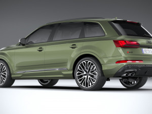 Audi SQ7 2025 3D 模型