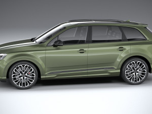 Audi SQ7 2025 3D 模型