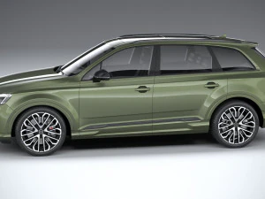 Audi SQ7 2025 3D Model