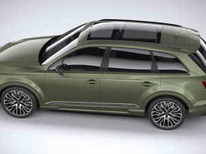 Audi SQ7 2025 3D 模型