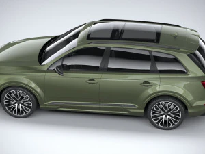 Audi SQ7 2025 3D Model