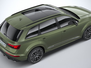 Audi SQ7 2025 3D 模型