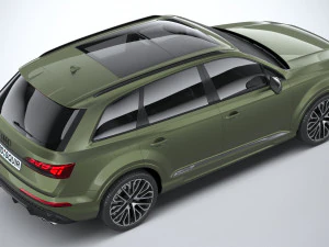 Audi SQ7 2025 3D Model