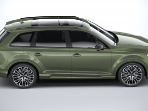 Audi SQ7 2025 3D 模型