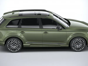Audi SQ7 2025 3D Model