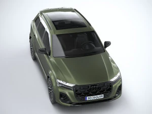 Audi SQ7 2025 3D Model