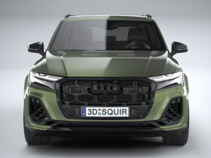 Audi SQ7 2025 3D 模型