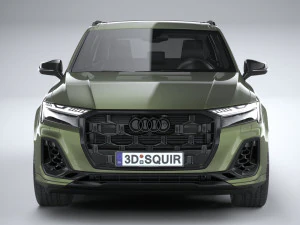 Audi SQ7 2025 3D Model