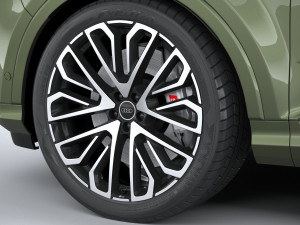 Audi SQ7 2025 3D 模型