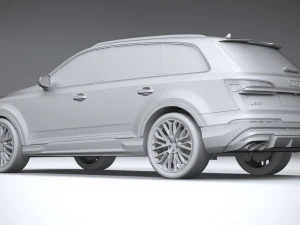 Audi SQ7 2025 3D Model