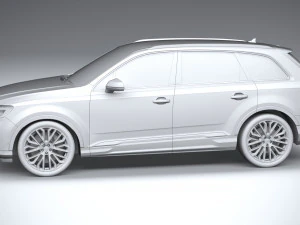 Audi SQ7 2025 3D Model