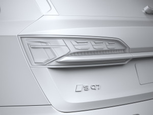 Audi SQ7 2025 3D 模型