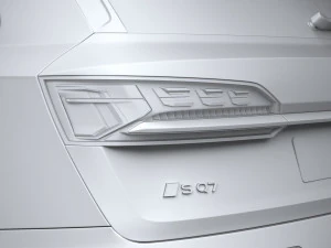 Audi SQ7 2025 3D Model