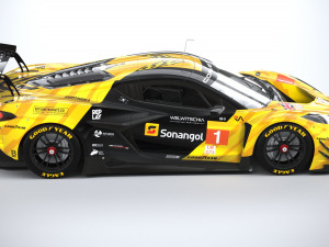 Chevrolet Corvette Z06 GT3 R Competition 2024 3Dモデル