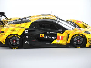 Chevrolet Corvette Z06 GT3 R Competi&ccedil;&atilde;o 2024 Modelo 3D