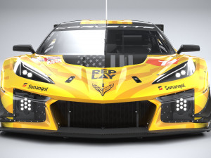 Chevrolet Corvette Z06 GT3 R Competition 2024 3Dモデル