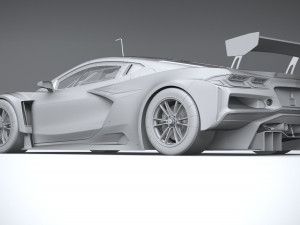 Chevrolet Corvette Z06 GT3 R Competition 2024 3Dモデル