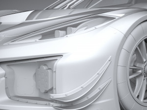 Chevrolet Corvette Z06 GT3 R Competition 2024 3Dモデル