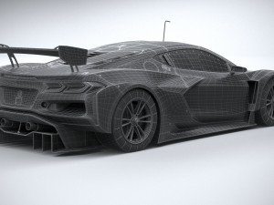 Chevrolet Corvette Z06 GT3 R Competition 2024 3Dモデル