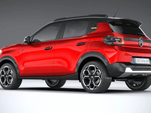 Citroen e C3 2024 3D Model