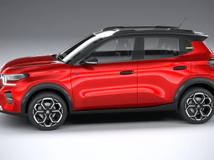 Citroen e C3 2024 3D Model
