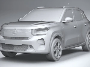 Citroen e C3 2024 3D Model