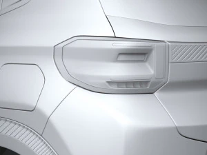 Citroen e C3 2024 3D Model