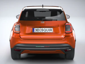 Fiat 600e 2024 3D Model