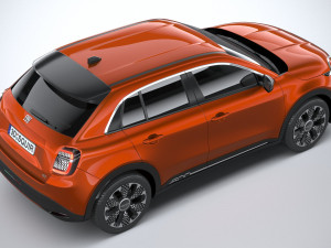 Fiat 600e 2024 3D मॉडल