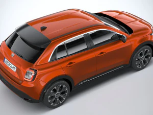Fiat 600e 2024 3D Model