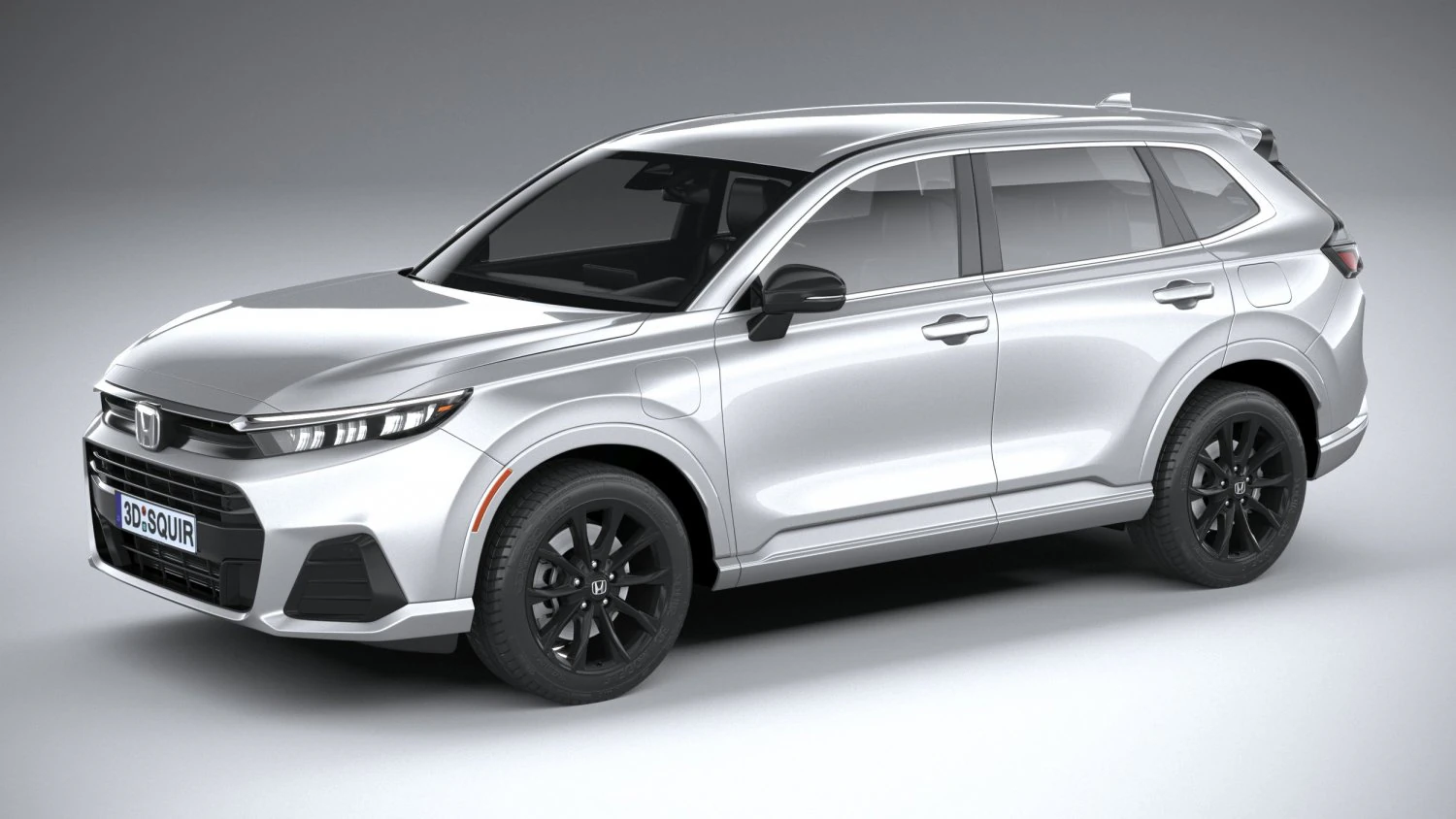 Honda CR-V eFCEV 2025 3D Model .c4d .max .obj .3ds .fbx .stl .blend 