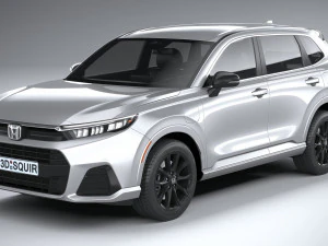 Honda CR-V eFCEV 2025 3D Model
