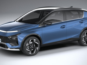 Hyundai Bayon 2025 3D Model