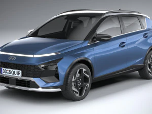 Hyundai Bayon 2025 3D Model