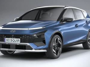Hyundai Bayon 2025 3D Model