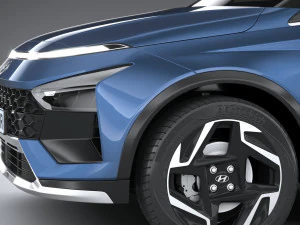 Hyundai Bayon 2025 3D Model