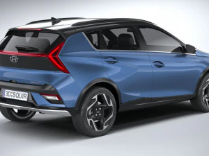 Hyundai Bayon 2025 3D Model