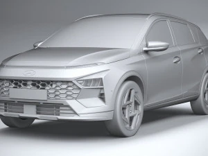 Hyundai Bayon 2025 3D Model