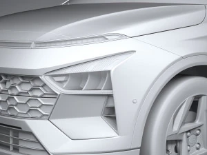 Hyundai Bayon 2025 3D Model