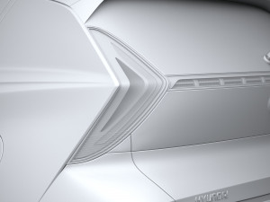 Hyundai Bayon 2025 3D Model
