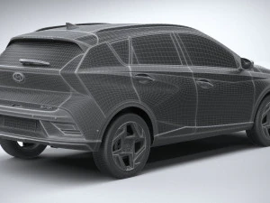 Hyundai Bayon 2025 3D Model